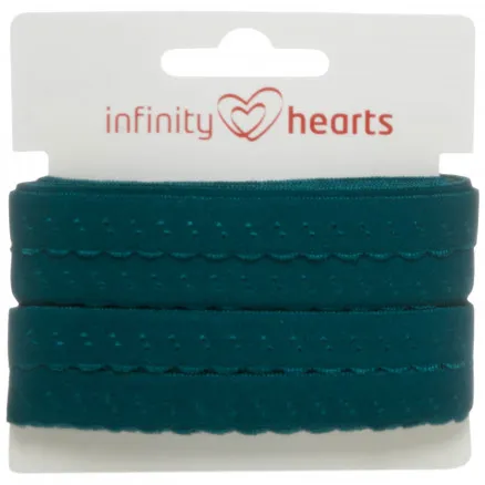 Infinity Hearts Fita de Renda Poliamida 20mm 369 Petróleo - 5m