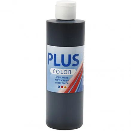 Plus Color Tinta para Artesanato, preto, 250 ml/1 un.