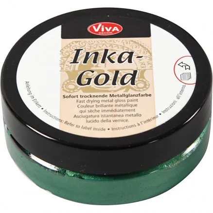 Inka Gold, esmeralda, 50 ml/ 1 lata.