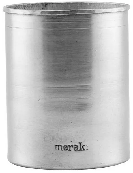 Meraki - Pote de Acabamento Prateado