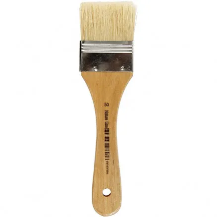 Pincel para verniz, L: 18,5 cm, L: 50 mm, 12 unid.