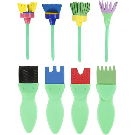 Pincéis de espuma, C: 11-13 cm, L: 30-45 mm, 24 unid./ 24 pk.