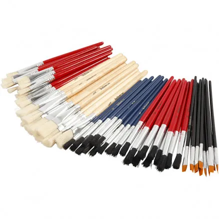 Conjunto de Pincéis YellowLine, 60 unid./ 60 pk.