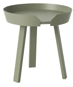 Muuto Around Mesa de Centro Verde em Pó Pequena